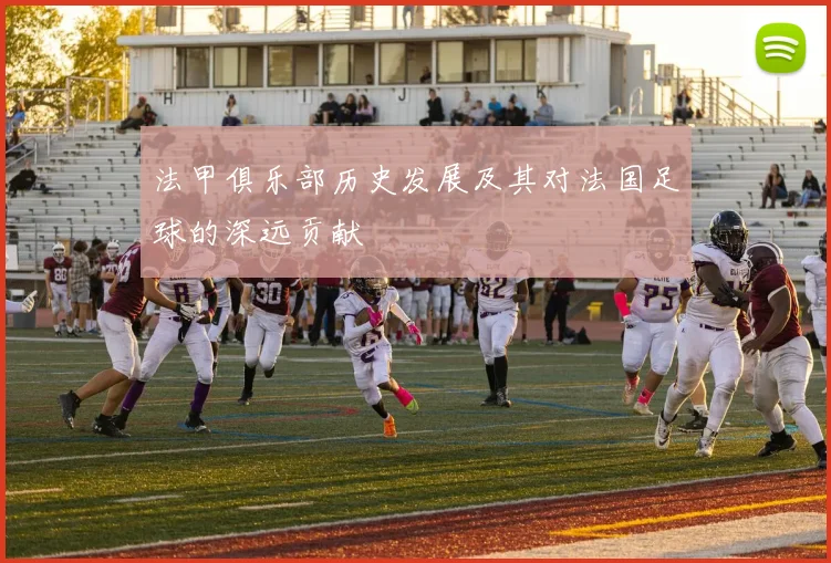 法甲俱乐部历史发展及其对法国足球的深远贡献
